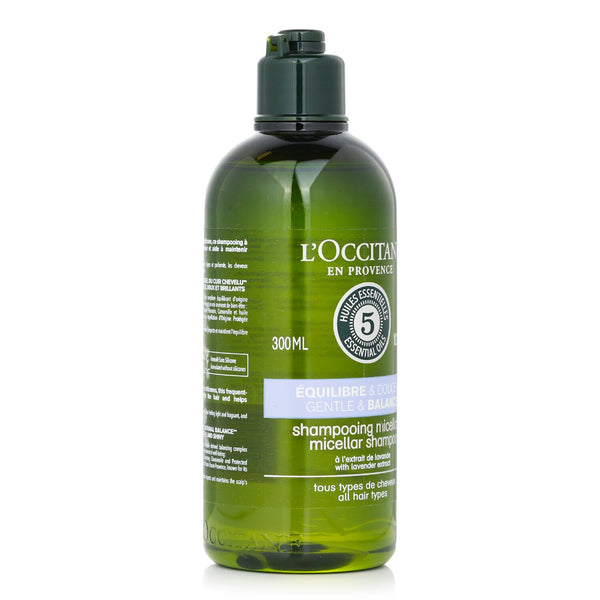 ロクシタン  アロマコロジー ジェントル & バランス ミセレール シャンプー (全ての髪タイプ)   300ml/10.1oz