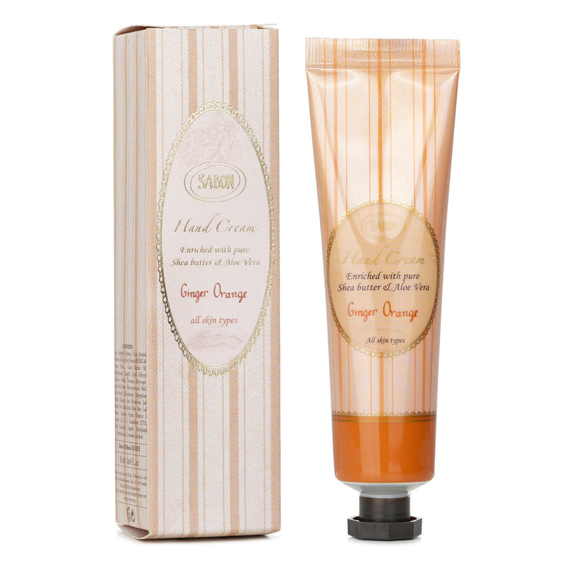 サボン  ハンド クリーム - Ginger Orange (Tube)   50ml/1.66oz