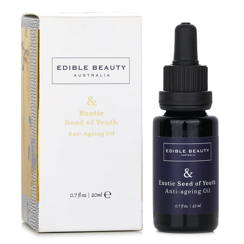 エディブルビューティー  & エキゾチック シード オブ ユース アンチエイジング オイル   20ml/0.7oz