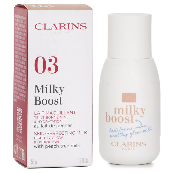 クラランス  ミルキー ブースト ファンデーション - # 03 Milky Cashew   50ml/1.6oz