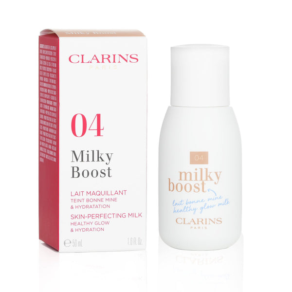 クラランス  ミルキー ブースト ファンデーション - # 04 Milky Auburn   50ml/1.6oz