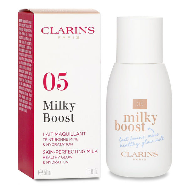 クラランス  ミルキー ブースト ファンデーション - # 05 Milky Sandalwood   50ml/1.6oz