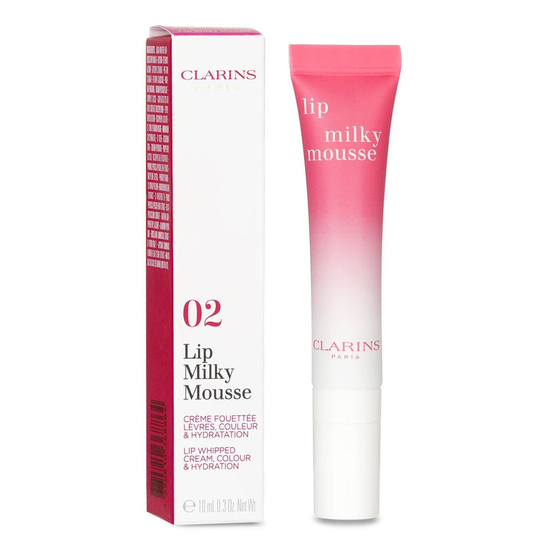 クラランス  ミルキー ムース リップ - # 02 Milky Peach   10ml/0.3oz