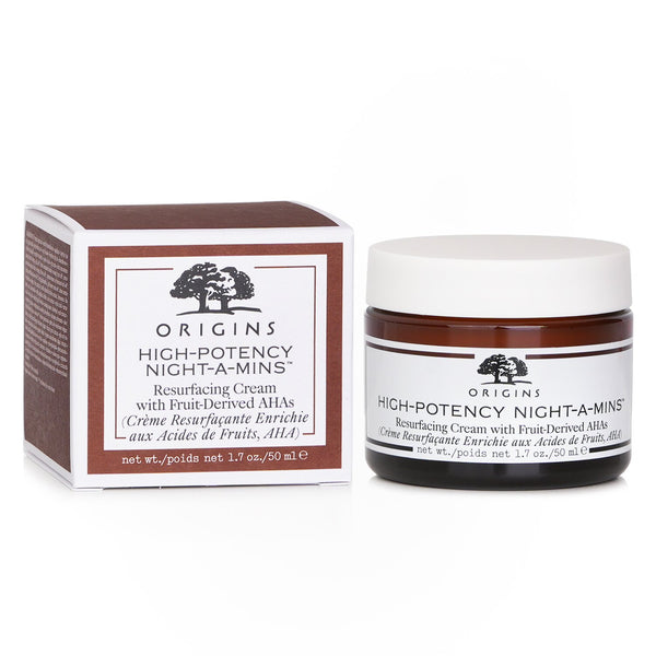 オリジンズ  ハイ-ポテンシー ナイト-ア-ミンス リサーフェーシング クリーム With Fruit-Derived AHAs   50ml/1.7oz