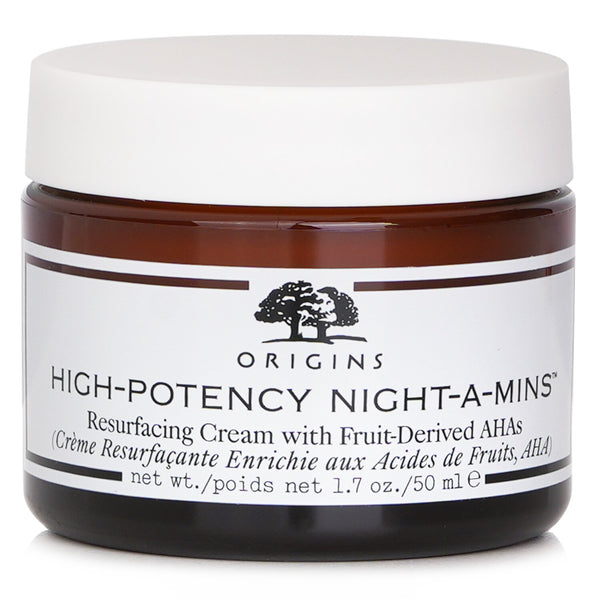 オリジンズ  ハイ-ポテンシー ナイト-ア-ミンス リサーフェーシング クリーム With Fruit-Derived AHAs   50ml/1.7oz