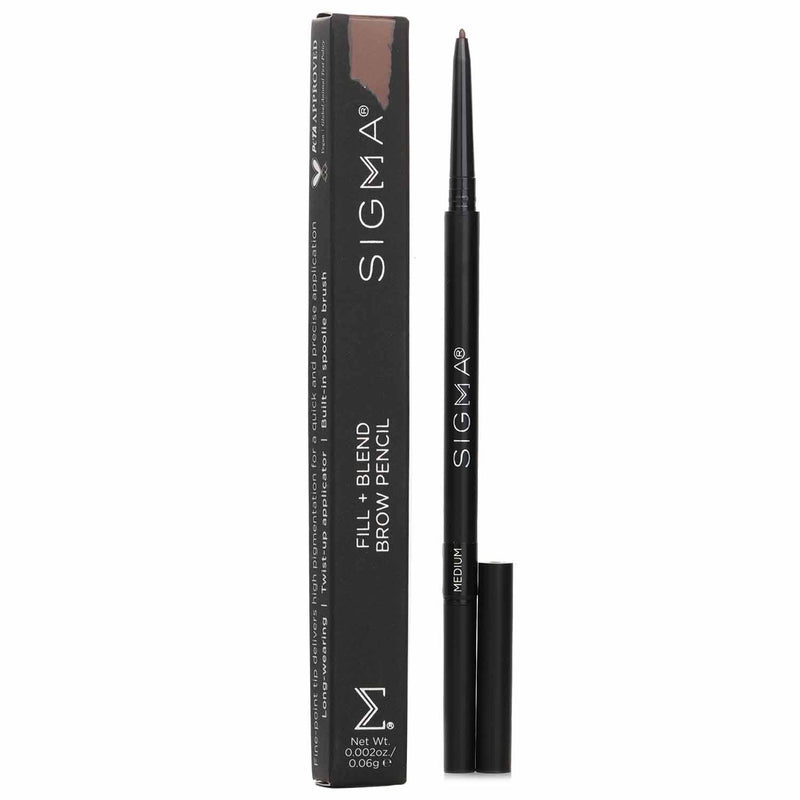 シグマ ビューティ  フィル + ブレンド ブロウ ペンシル - # ミディアム   0.06g/0.002oz