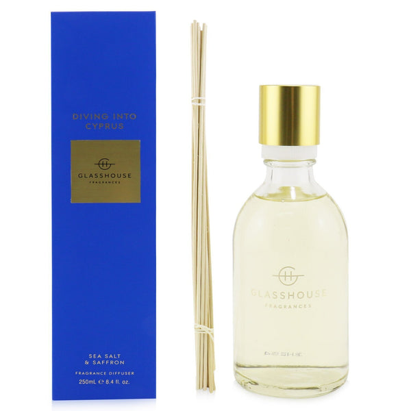 グラスハウス  Diffuser - Diving Into Cyprus (Sea Salt & Saffron)   250ml/8.4oz