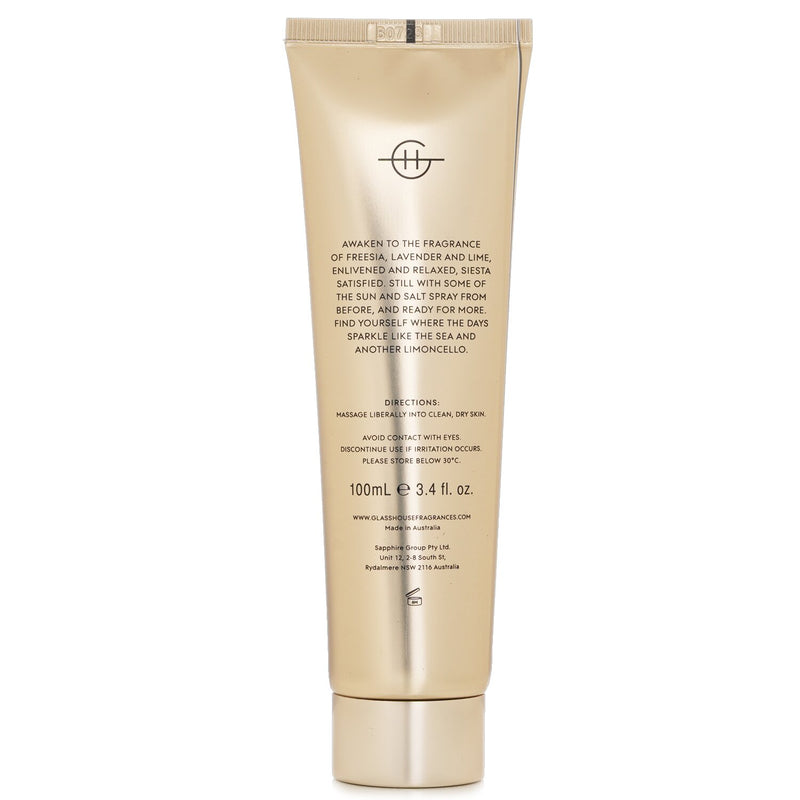 グラスハウス  Hand Cream - Lost In Amalfi (Sea Mist)   100ml/3.4oz