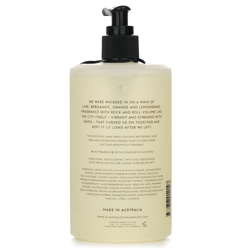 グラスハウス  Hand Wash - We Met In Saigon (Lemongrass)   450ml/15.2oz