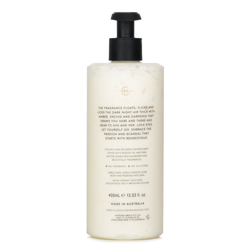 グラスハウス  Body Lotion - Rendezvous (Amber & Orchid)   400ml/13.53oz