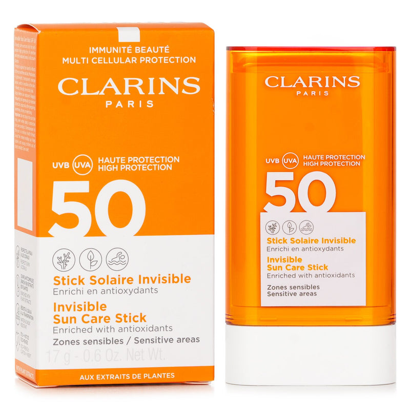 クラランス  インビジブル サンケア スティック SPF50 - 敏感な部分用   17g/0.6oz
