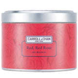 キャンドル・キャロル&チャン  100% Beeswax Tin Candle - Red Red Rose   (8x6) cm