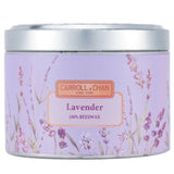キャンドル・キャロル&チャン  100% Beeswax Tin Candle - Lavender   (8x6) cm