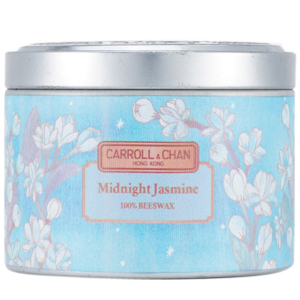キャンドル・キャロル&チャン  100% Beeswax Tin Candle - Midnight Jasmine   (8x6) cm