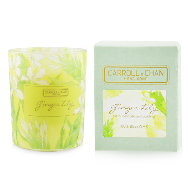 キャンドル・キャロル&チャン  100% Beeswax Votive Candle - Ginger Lily   65g/2.3oz