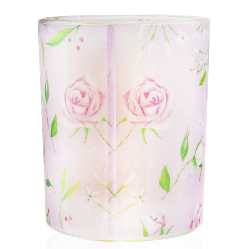 キャンドル・キャロル&チャン  100% Beeswax Votive Candle - Jasmine Rose Cranberry   65g/2.3oz