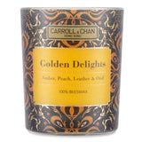 キャンドル・キャロル&チャン  100% Beeswax Votive Candle - Golden Delights   65g/2.3oz