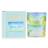 キャンドル・キャロル&チャン  100% Beeswax Votive Candle - Green Seas   65g/2.3oz
