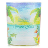 キャンドル・キャロル&チャン  100% Beeswax Votive Candle - Green Seas   65g/2.3oz