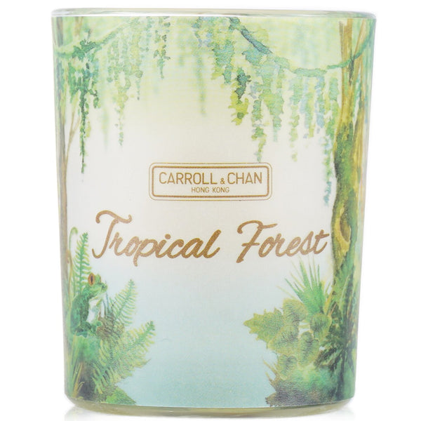 キャンドル・キャロル&チャン  100% Beeswax Votive Candle - Tropical Forest   65g/2.3oz