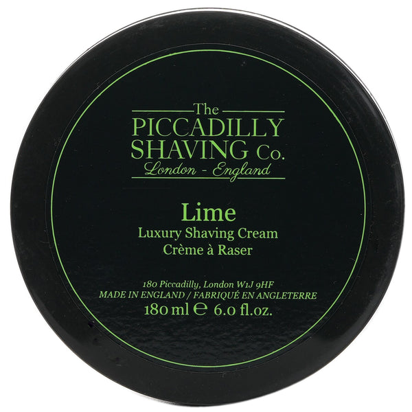 ザ ピカデリー シェービングカンパニー  Lime Luxury Shaving Cream   180g/6oz