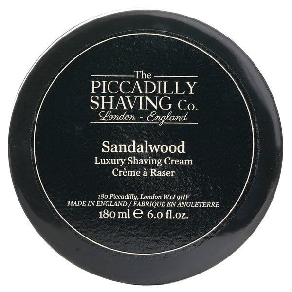 ザ ピカデリー シェービングカンパニー  Sandalwood Luxury Shaving Cream   180g/6oz