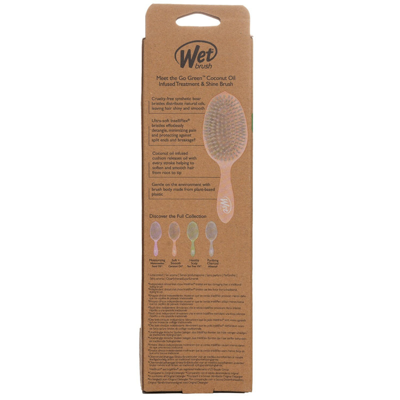 ウェットブラシ  Go Green Oil Infused Shine Enhancer - # Coconut Oil   1pc