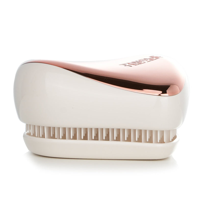 タングルティーザー  Compact Styler On-The-Go Detangling Hair Brush - # Ivory Rose Gold   1pc