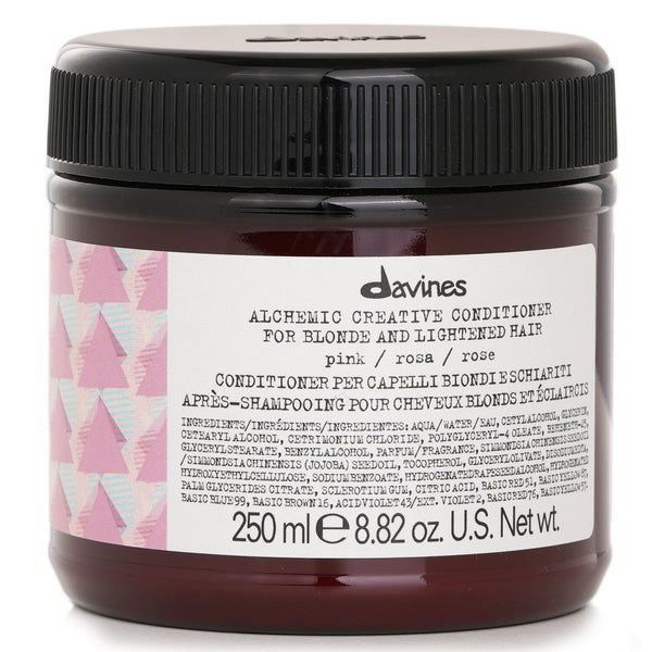 ダヴィネス  アルケミッククリエイティブコンディショナー - # ピンク  (金髪と明るい髪用)   250ml/8.84oz