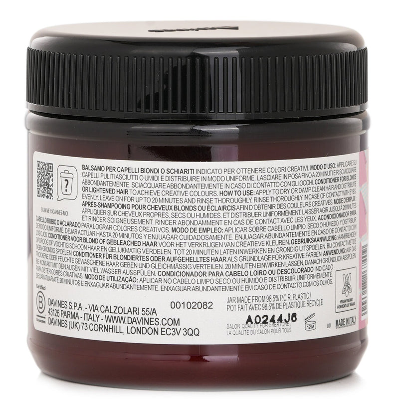 ダヴィネス  アルケミッククリエイティブコンディショナー - # ピンク  (金髪と明るい髪用)   250ml/8.84oz