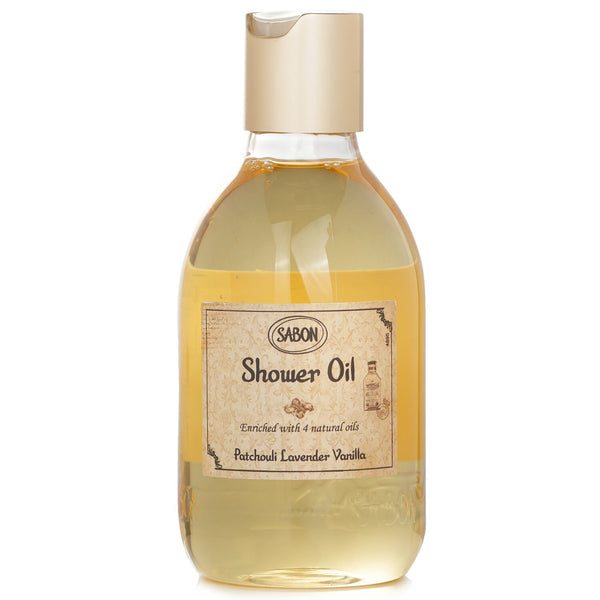 サボン  シャワーオイル - パチョリ ラベンダー バニラ (ペットボトル)   300ml/10.5oz