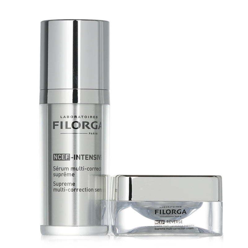 フィロルガ  スプリーム スキン クオリティ セット: NCEF-インテンシブ スプリーム マルチコレクション セラム 30ml + NCEF-リバーススプリーム マルチコレクション クリーム 15ml   2pcs