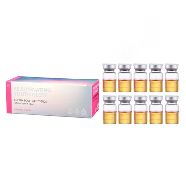 ナチュラル ビューティ  リジュビネーティング ユースグロウ エナジーブースティングエッセンス   10x 5ml/0.17oz