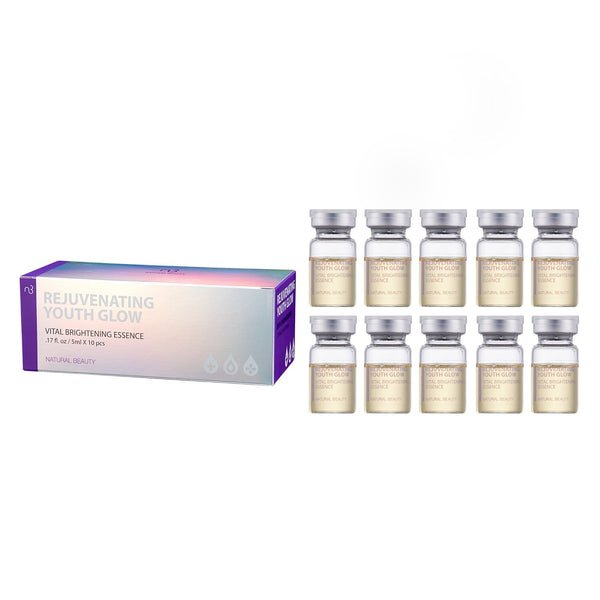 ナチュラル ビューティ  リジュビネーティング ユースグロウ バイタルブライトニングエッセンス   10x 5ml/0.17oz