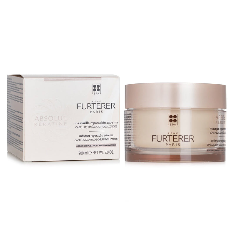 ルネ フルトレール  Absolue Kèratine Renewal Care Ultimate Repairing Mask (Damaged, Over-Processed Fine to Medium Hair)   200ml/7oz