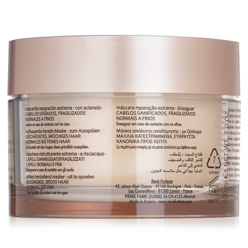ルネ フルトレール  Absolue Kèratine Renewal Care Ultimate Repairing Mask (Damaged, Over-Processed Fine to Medium Hair)   200ml/7oz