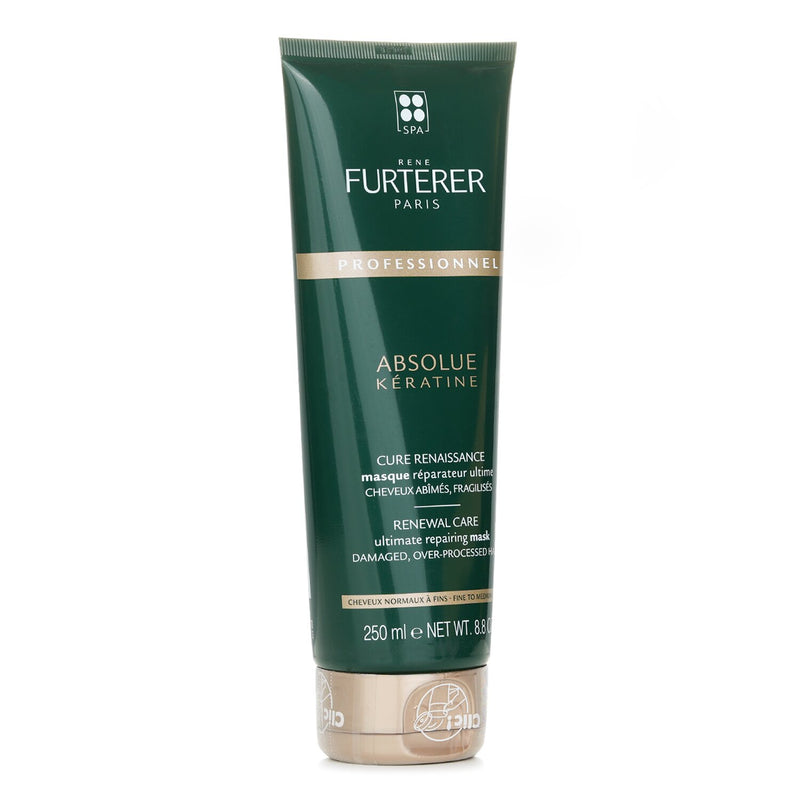ルネ フルトレール  Absolue Kèratine Renewal Care Ultimate Repairing Mask - Damaged, Over-Processed Fine to Medium Hair (Salon Product)   250ml/8.8oz