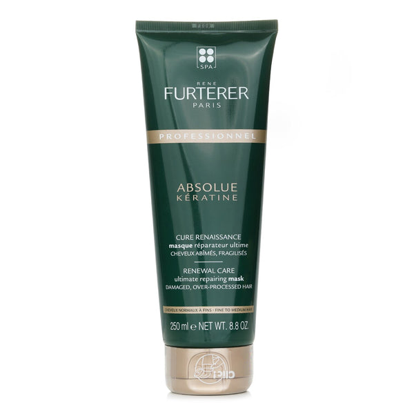 ルネ フルトレール  Absolue Kèratine Renewal Care Ultimate Repairing Mask - Damaged, Over-Processed Fine to Medium Hair (Salon Product)   250ml/8.8oz