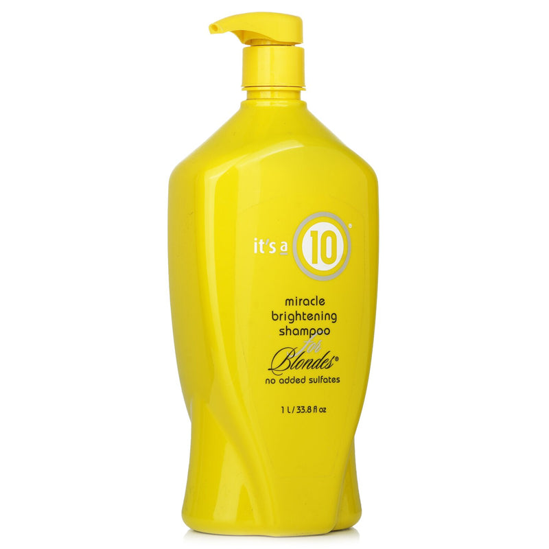 イッツア 10  ミラクルブライトニングシャンプー（ブロンド向け）   1000ml/33.8oz