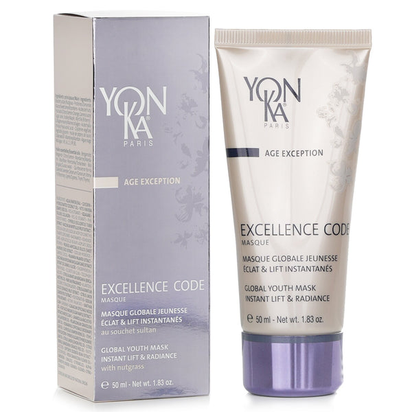 ヨンカ  Age Exception Excellence Code Global Youth Mask With Nutgrass - Instant Lift & Radiance   50ml/1.83oz