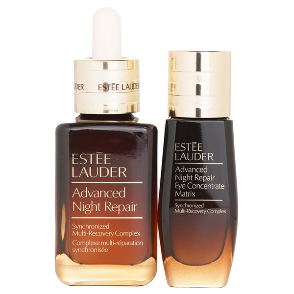 エスティ ローダー  【アドバンス ナイト リペアのセット】シンクロナイズド マルチ リカバリー コンプレックス 50ml+ アイ コンセントレート マトリックス 15ml   2pcs
