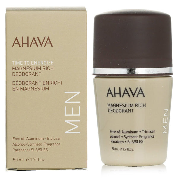 アハバ  Time To Energize Magnesium Rich Deodorant   50ml/1.7oz