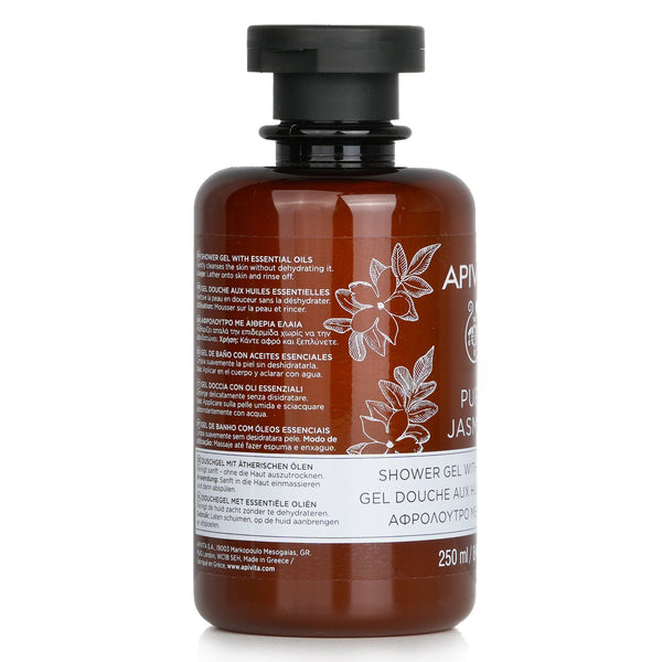 アピヴィータ  ピュアエッセンシャル オイル配合 ジャスミン シャワージェル   250ml/8.45oz