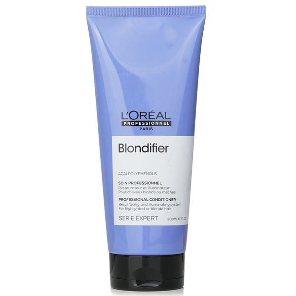 ロレアル  Professionnel Serie Expert - Blondifier Acai Polyphenols Resurfacing and Illuminating System Conditioner (For Blonde Hair)   200ml/6.7oz