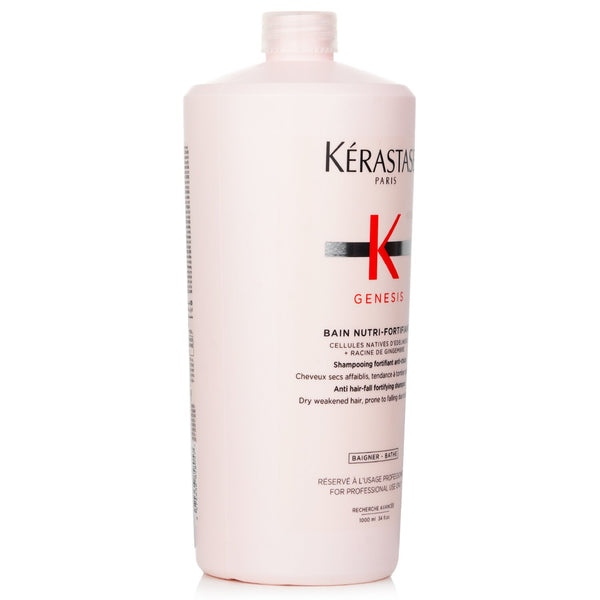 ケラスターゼ  Genesis Bain Nutri-Fortifiant Anti Hair-Fall Fortifying Shampoo (Dry Weakened Hair, Prone To Falling Due To Breakage)   1000ml/34oz