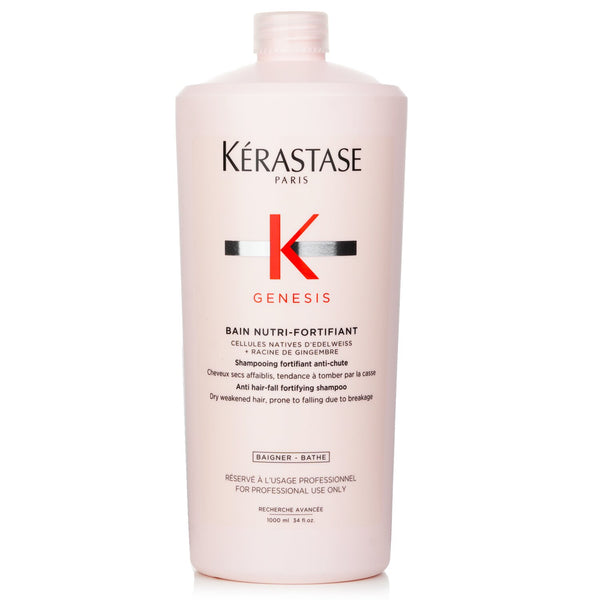 ケラスターゼ  Genesis Bain Nutri-Fortifiant Anti Hair-Fall Fortifying Shampoo (Dry Weakened Hair, Prone To Falling Due To Breakage)   1000ml/34oz