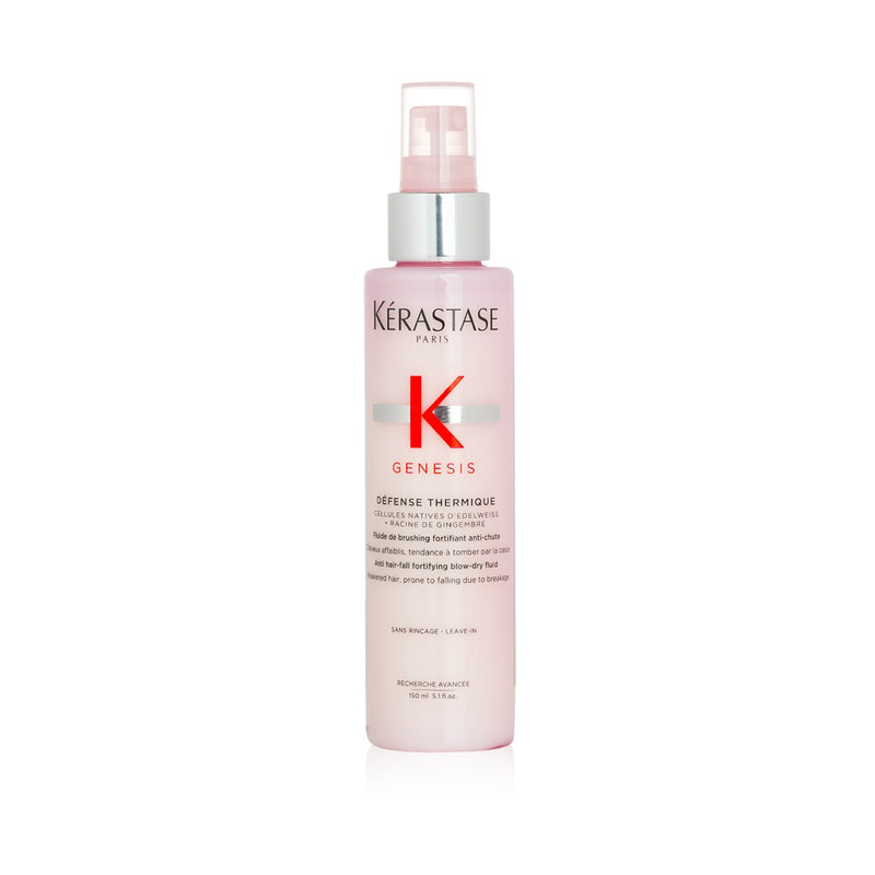 ケラスターゼ  Genesis Défense Thermique Anti Hair-Fall Fortifying Blow-Dry Fluid (Weakened Hair, Prone To Falling Due To Breakage)   150ml/5.1oz