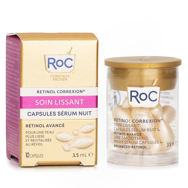 ロック  レチノール コレクション ライン スムージング ナイト セラム カプセル   10x3.5ml/0.12oz