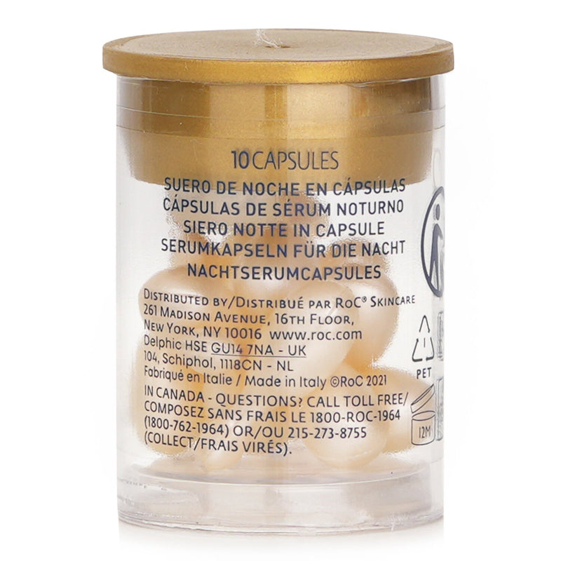 ロック  レチノール コレクション ライン スムージング ナイト セラム カプセル   10x3.5ml/0.12oz