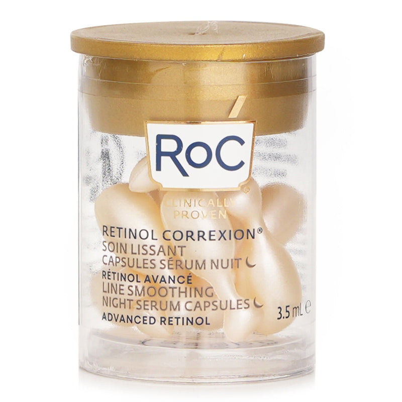 ロック  レチノール コレクション ライン スムージング ナイト セラム カプセル   10x3.5ml/0.12oz